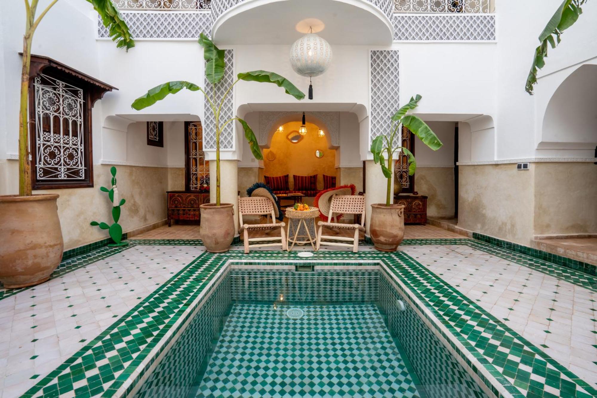 Hotel Riad Boutouil & Spa Marrakesch Exterior foto