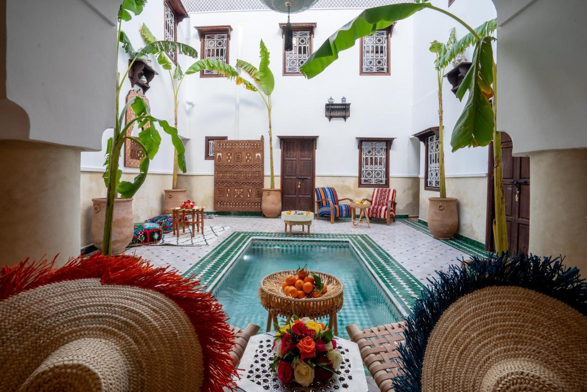 Hotel Riad Boutouil & Spa Marrakesch Exterior foto